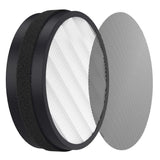 Filtre de rechange Garvee pour purificateur d'air H13 True HEPA à charbon actif, filtration en 4 étapes, blanc, pour usage domestique, remplacement facile