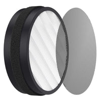 Filtre de rechange Garvee pour purificateur d'air H13 True HEPA à charbon actif, filtration en 4 étapes, blanc, pour usage domestique, remplacement facile