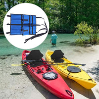 Sac de rangement pour kayak Garvee avec sangle réglable, matériau durable, organisateur sous le siège, idéal pour les sports nautiques, noir