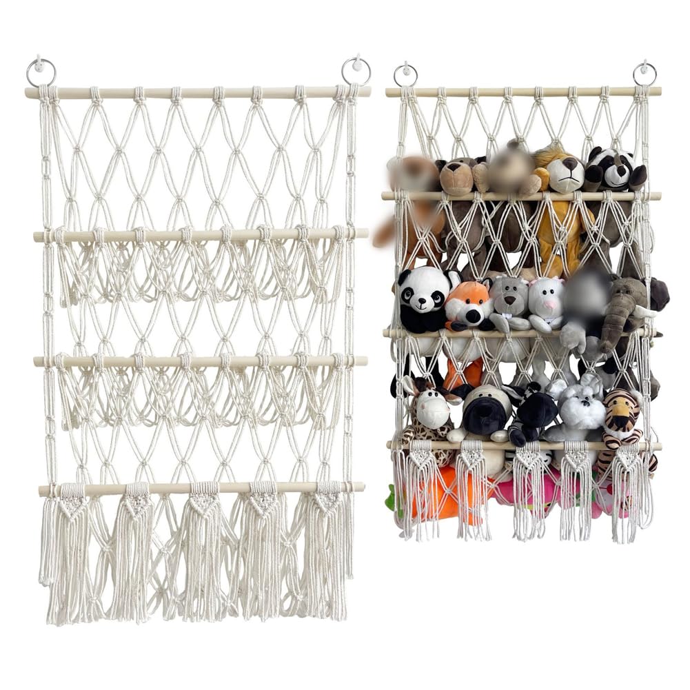 Étagère d'angle Garvee 182 cm (71,8 po) style ferme, en forme de L, 5 niveaux, en MDF résistant aux rayures, stable, avec kit anti-basculement, blanche, pour salon
