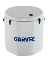Garvee Bain Glacé Gonflable 704 L pour Sportifs, Couvercle Isolant, PVC Robuste, Thérapie par Eau Froide, Récupération à Domicile, Blanc