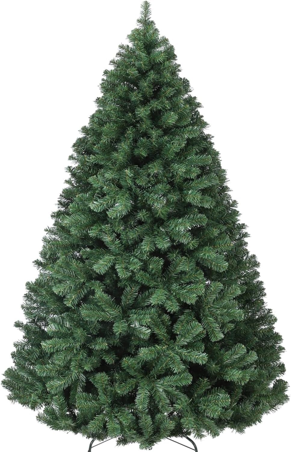 Sapin de Noël Garvee 140 cm pliable avec support fermé - Sapin artificiel réaliste pour la maison, le bureau et la décoration des fêtes