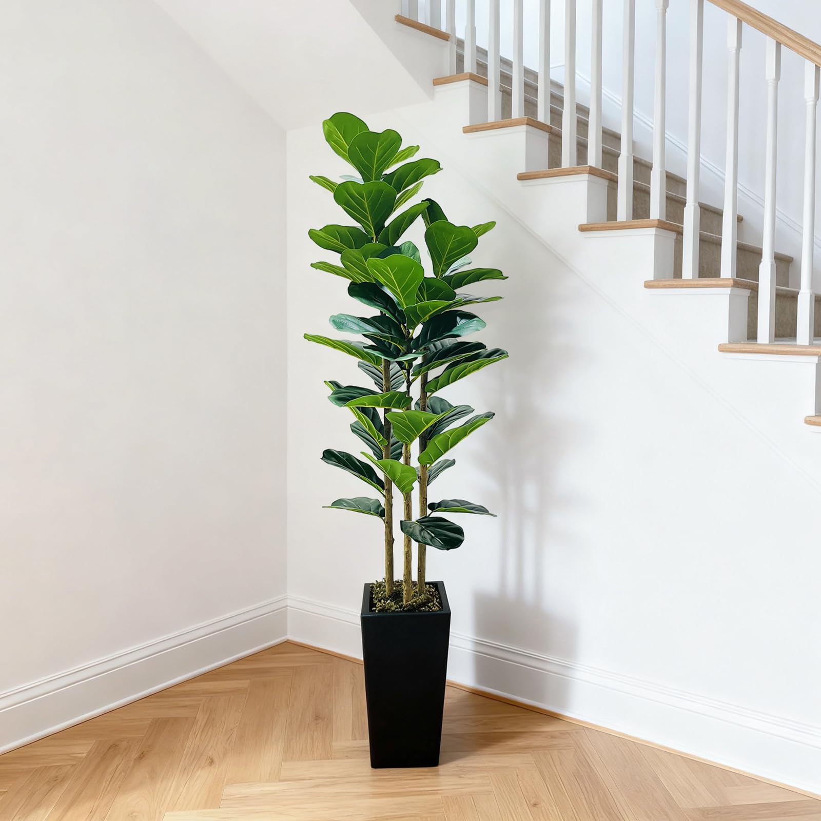 Arbre artificiel d'intérieur Garvee de 1,5 m, design réaliste, sans entretien, idéal pour la maison et le bureau, écologique