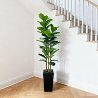 Arbre artificiel d'intérieur Garvee de 1,5 m, design réaliste, sans entretien, idéal pour la maison et le bureau, écologique