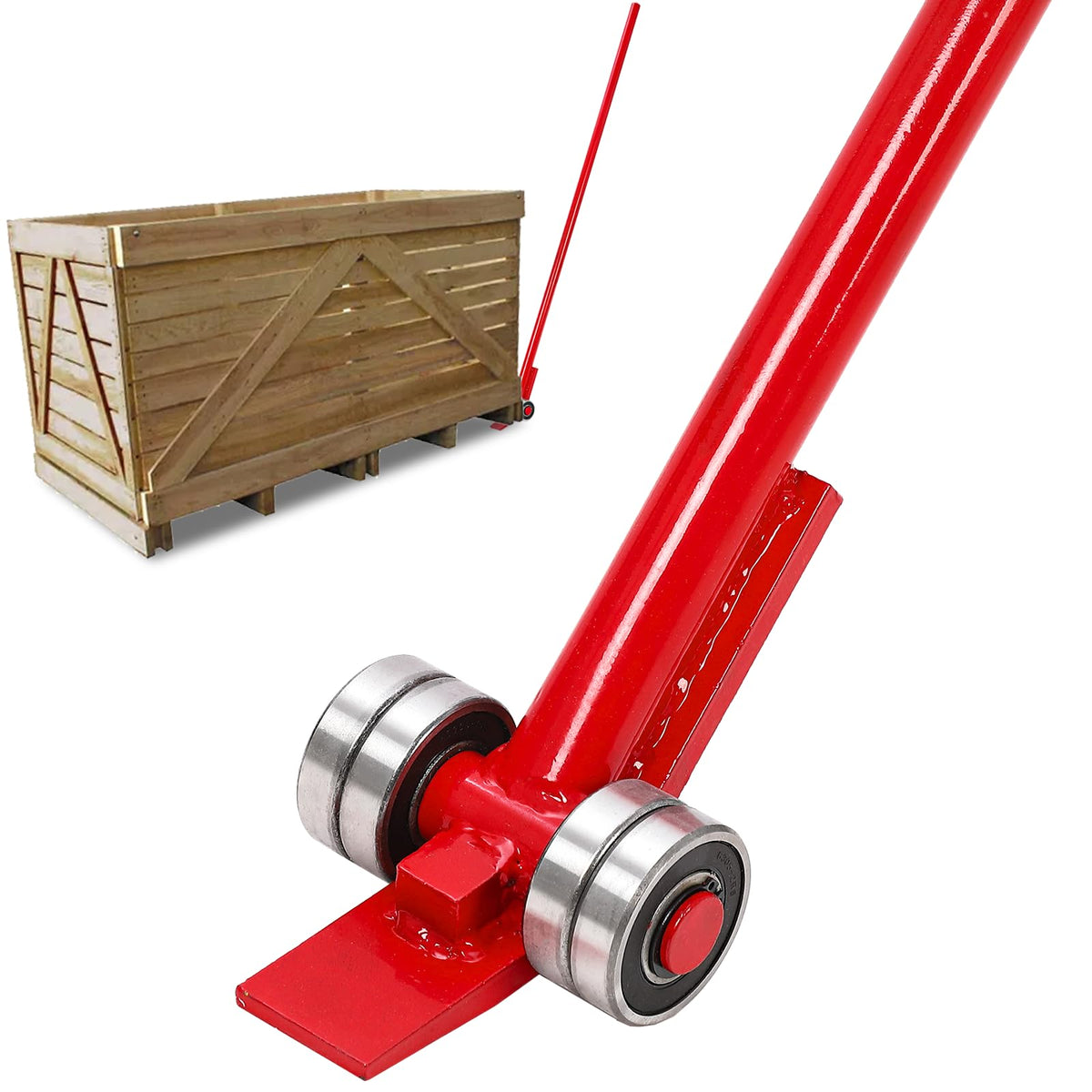 Garvee Barre de levier 5 T, 1,83 m (183 cm), en acier au carbone, pour la manutention d'équipement lourd, noire