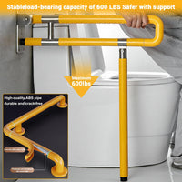 Portant à vêtements robuste Garvee avec étagères et barres de suspension réglables, en acier inoxydable, autoportant et portable, idéal pour la chambre et l'entrée, grand format, argenté.