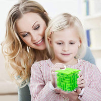 Coffret puzzle labyrinthe Garvee Money Maze, 2 pièces, en plastique, bleu et vert, pour enfants et adultes, maison et bureau