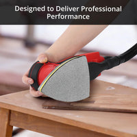 Ponceuse multifonctions Garvee 350 W à moteur sans balais pour le polissage du bois, compacte (2,2 kg).