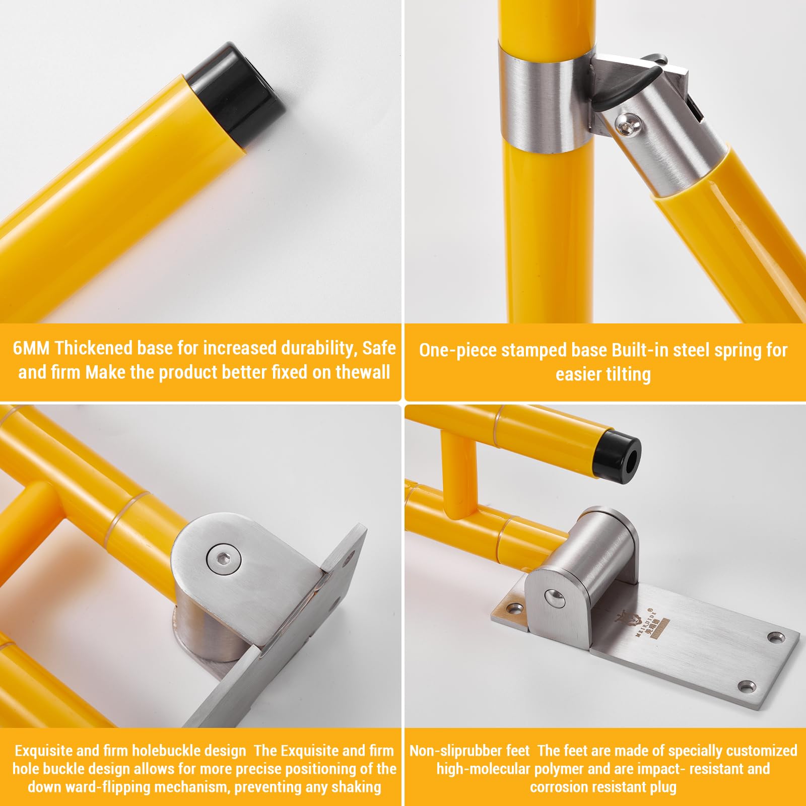 Portant à vêtements robuste Garvee avec étagères et barres de suspension réglables, en acier inoxydable, autoportant et portable, idéal pour la chambre et l'entrée, grand format, argenté.