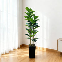 Arbre artificiel d'intérieur Garvee de 1,5 m, design réaliste, sans entretien, idéal pour la maison et le bureau, écologique