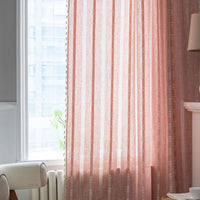 Garvee Toile de fond bow colorée double face pour décoration de mariage, anniversaire, cérémonie, banquet, rose orangé