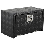 Garvee coffre à outils sous châssis en aluminium, 61 × 36 × 41 cm, noir - noir