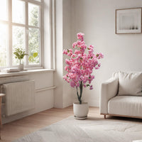 Arbre artificiel Garvee de 1,5 m (5 pi) pour intérieur, réaliste, sans entretien, décoration polyvalente, vert, pour la maison ou le bureau