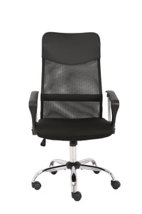 Chaise de bureau ergonomique Garvee avec soutien lombaire, appui-tête et accoudoirs réglables, idéale pour le bureau et le gaming. Hauteur réglable. Couleur : noire.