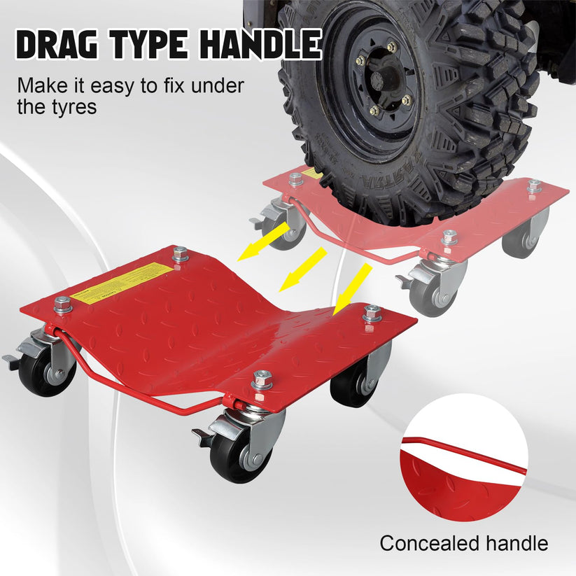 Utilisation auto moto quad remorque garage étroit