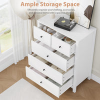 Garvee commode noire à 5 tiroirs pour chambre, chambre d'enfant et couloir, 40 cm (P) × 74 cm (L) × 94 cm (H), moderne