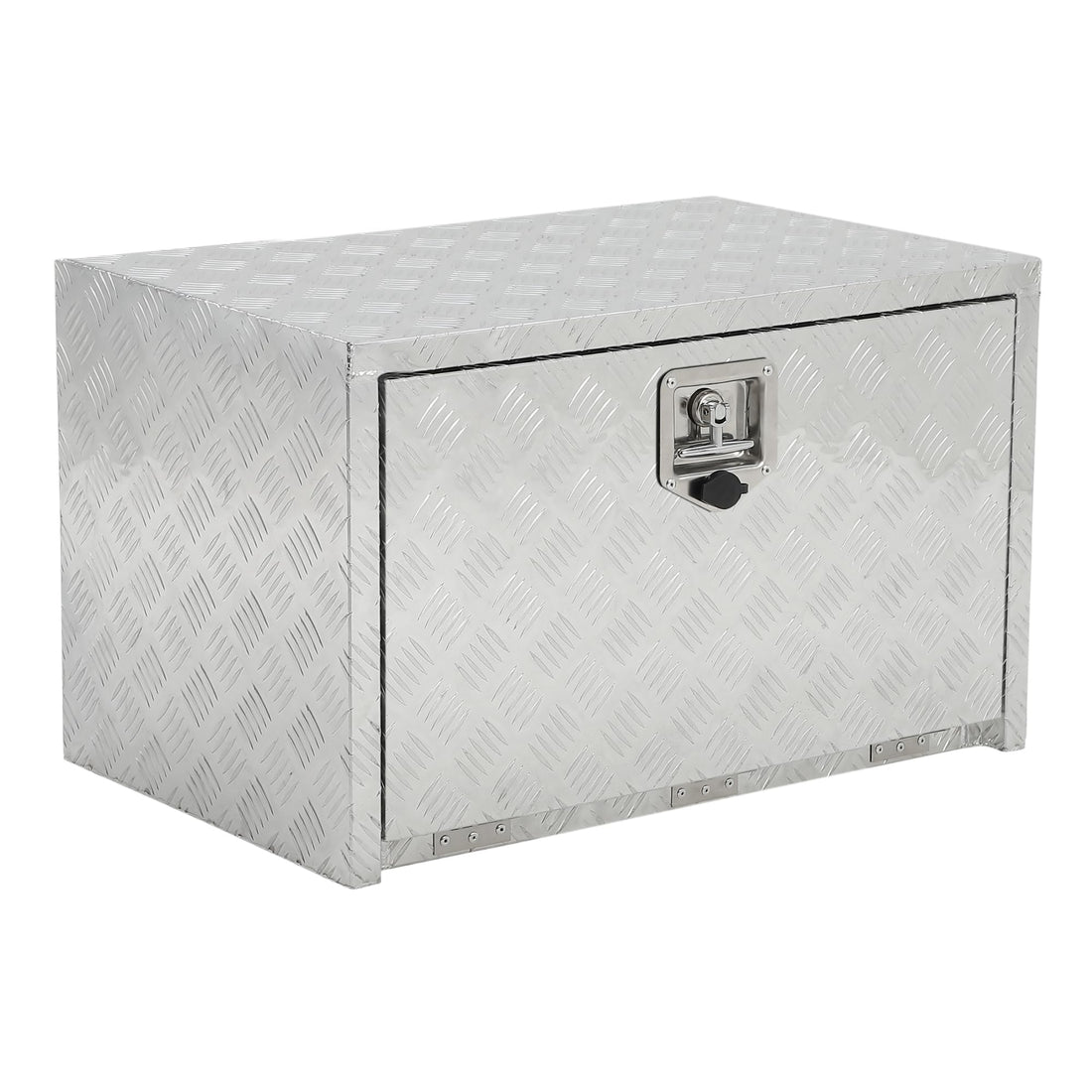 Coffre à outils Garvee 24 pouces en aluminium, étanche, robuste, avec poche en filet, verrouillable, pour camionnettes et camping-cars