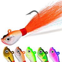 Ensemble de 5 leurres Garvee à queue bosselée pour la pêche en mer, 15 g, pour la pêche en surfcasting et en mer, usage polyvalent