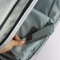 Sac de voyage Garvee pour appareil CPAP, extra large, double couche, avec organiseur de câbles et poignée.