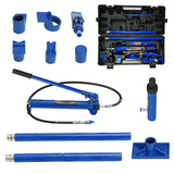 Garvee Kit Porta Power 12 t Hydraulique Avec Étui Portable À Roulettes Pour Réparations Auto et Industrielles Acier Industriel - 12 t & Plastic Handheld Box & Bleu & (Note: 10 t Falsely Labeled As 12 t)