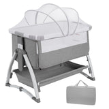 Lit bébé GARVEE, berceau bébé, lit cododo 4 en 1, lit de voyage pour enfants