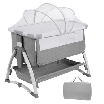 Lit bébé GARVEE, berceau bébé, lit cododo 4 en 1, lit de voyage pour enfants