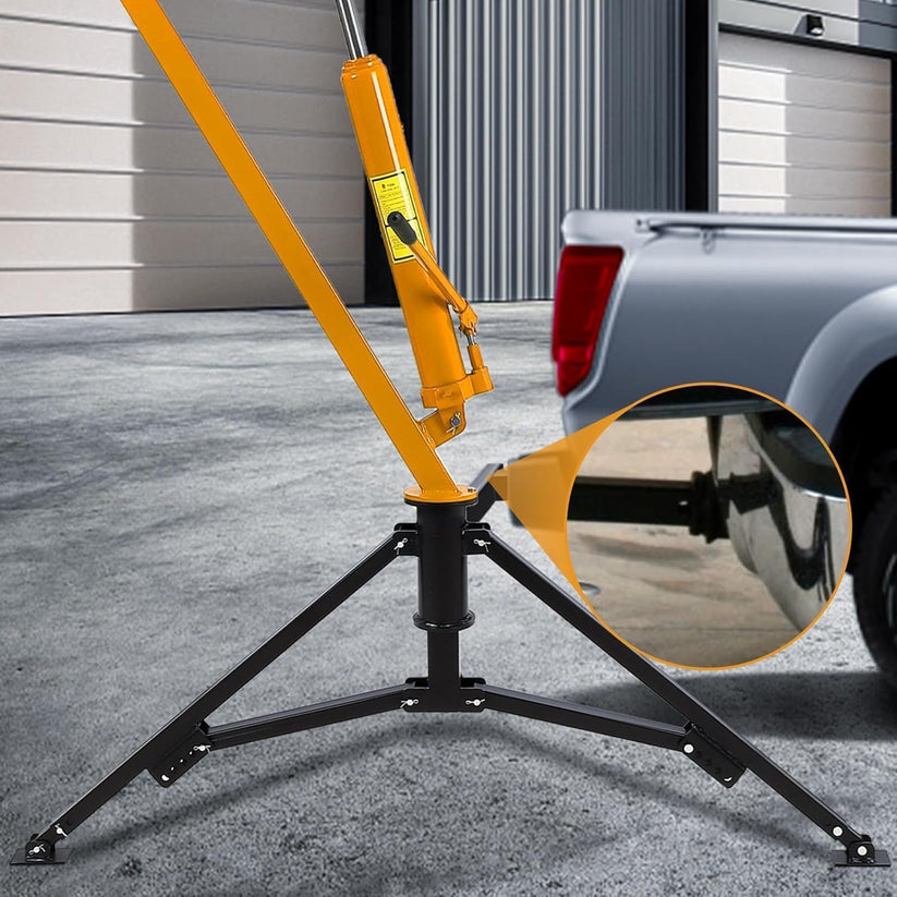 Palan de benne et grue d'attelage polyvalente pour camionnette