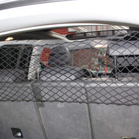 GARVEE Filet de séparation de coffre pratique pour animaux de compagnie, barrière de sécurité pour chien en voiture, 120 x 70 cm, noir