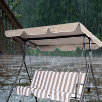 Toile de rechange pour fauteuil à bascule de jardin Garvee, 2 places, imperméable, coupe-vent, résistante aux déchirures, pour hamacs de jardin et véranda extérieure.
