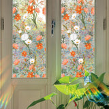Film pour vitres Garvee 39 x 17 pouces, couleur statique, amovible, pour salle de bain et chambre à coucher.