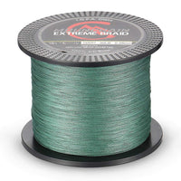 Ligne de pêche tressée Garvee OUNCHAIN, 4 brins, 1000 m, vert foncé, 0,28 mm, 30 lb, pour la pêche