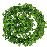 Guirlande de lierre artificiel Garvee, 16 pièces, 2,1 m, plantes vertes suspendues pour bureau, cuisine, mariage, jardin, décoration murale