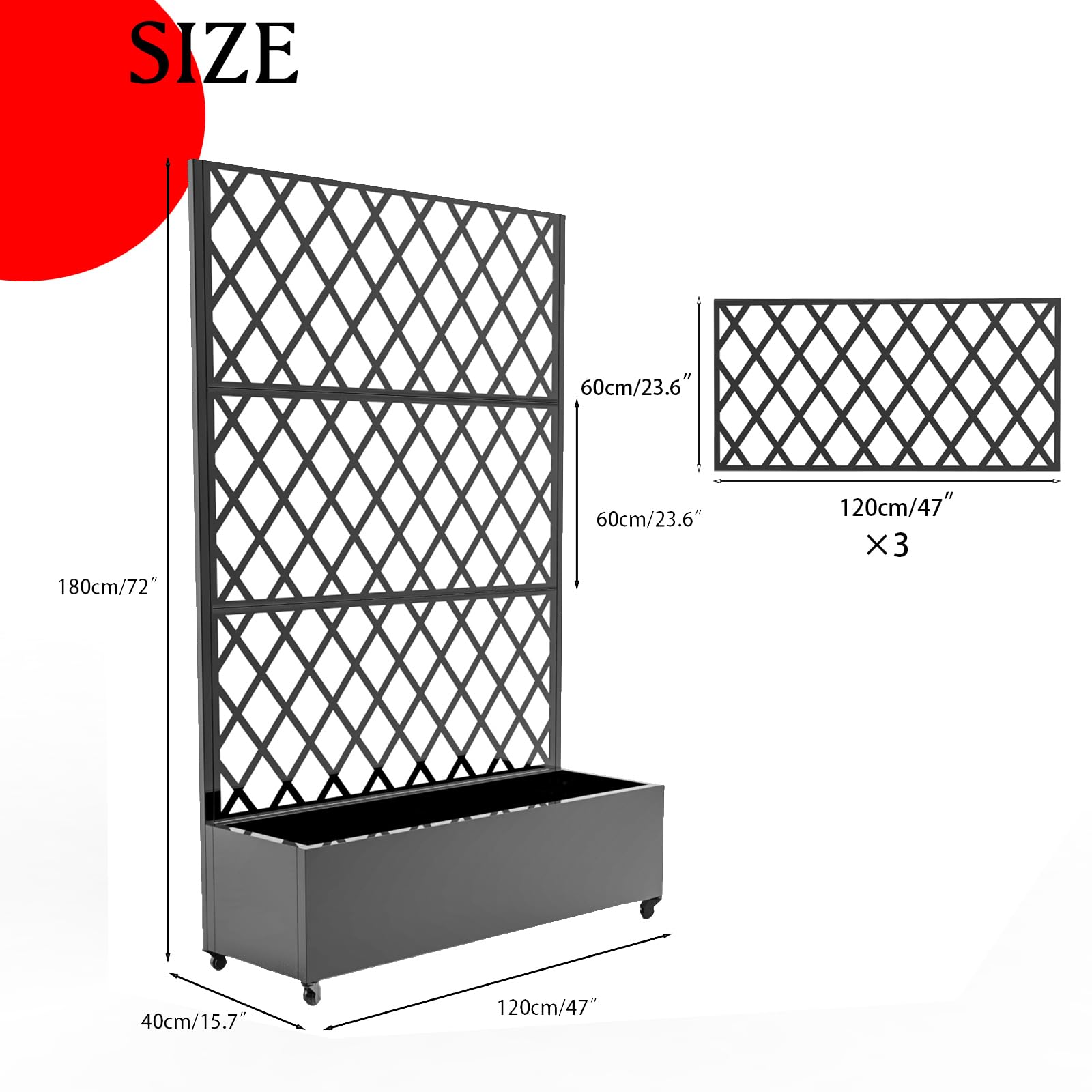 Étagère de garage métallique à 5 niveaux Garvee, réglable et robuste, pour atelier/entrepôt, 122 x 46 x 183 cm, noire