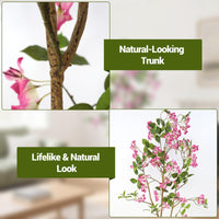 Ensemble de 2 arbres artificiels d'intérieur Garvee, réalistes, sans entretien, en matériau de haute qualité, pour la maison et le bureau, écologiques