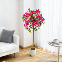 Arbre artificiel d'intérieur Garvee de 1,20 m, design réaliste, sans entretien, idéal pour la maison, le bureau, les mariages, les fêtes, écologique