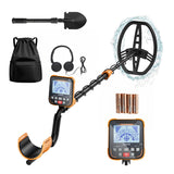 Garvee Détecteur De Métaux Pour Adultes et Enfants, Bobine Étanche 20,3cm, LCD, Longueur Ajustable, Accessoires Complets, Plage et Aventure