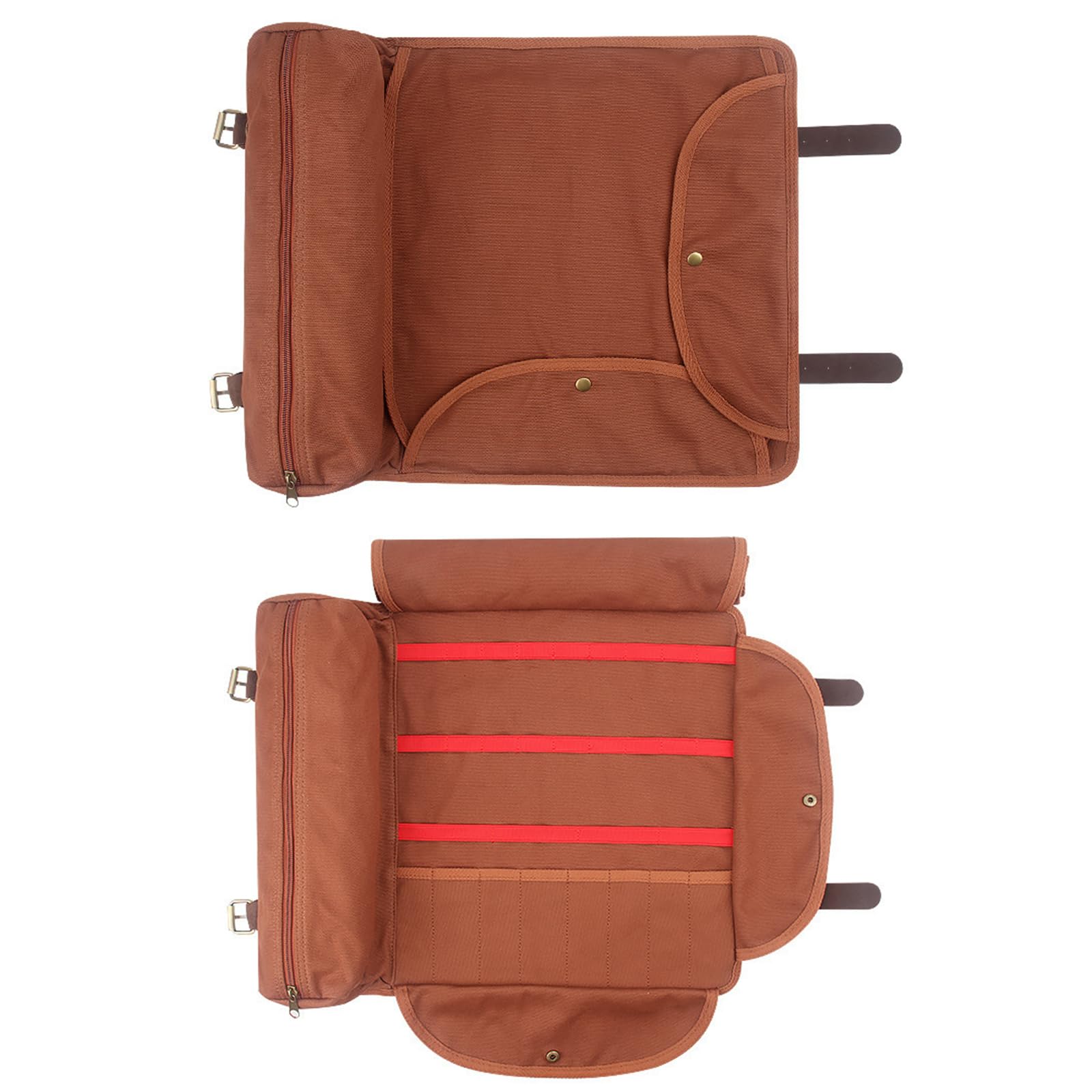 Sac de transport Garvee Bar Barman, ensemble shaker à cocktails créatif, marron, portable, pour barman et fêtes