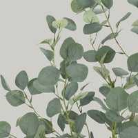 Eucalyptus artificiel Garvee de 120/150/180 cm avec tronc réaliste en PE, branches ajustables, matériau en soie ignifugée, pot stable en PP pour le bureau et la maison, vert