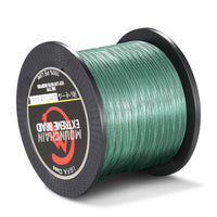 Ligne de pêche tressée Garvee 500 m, vert foncé, 0,28 mm, 30 lb, pour la pêche