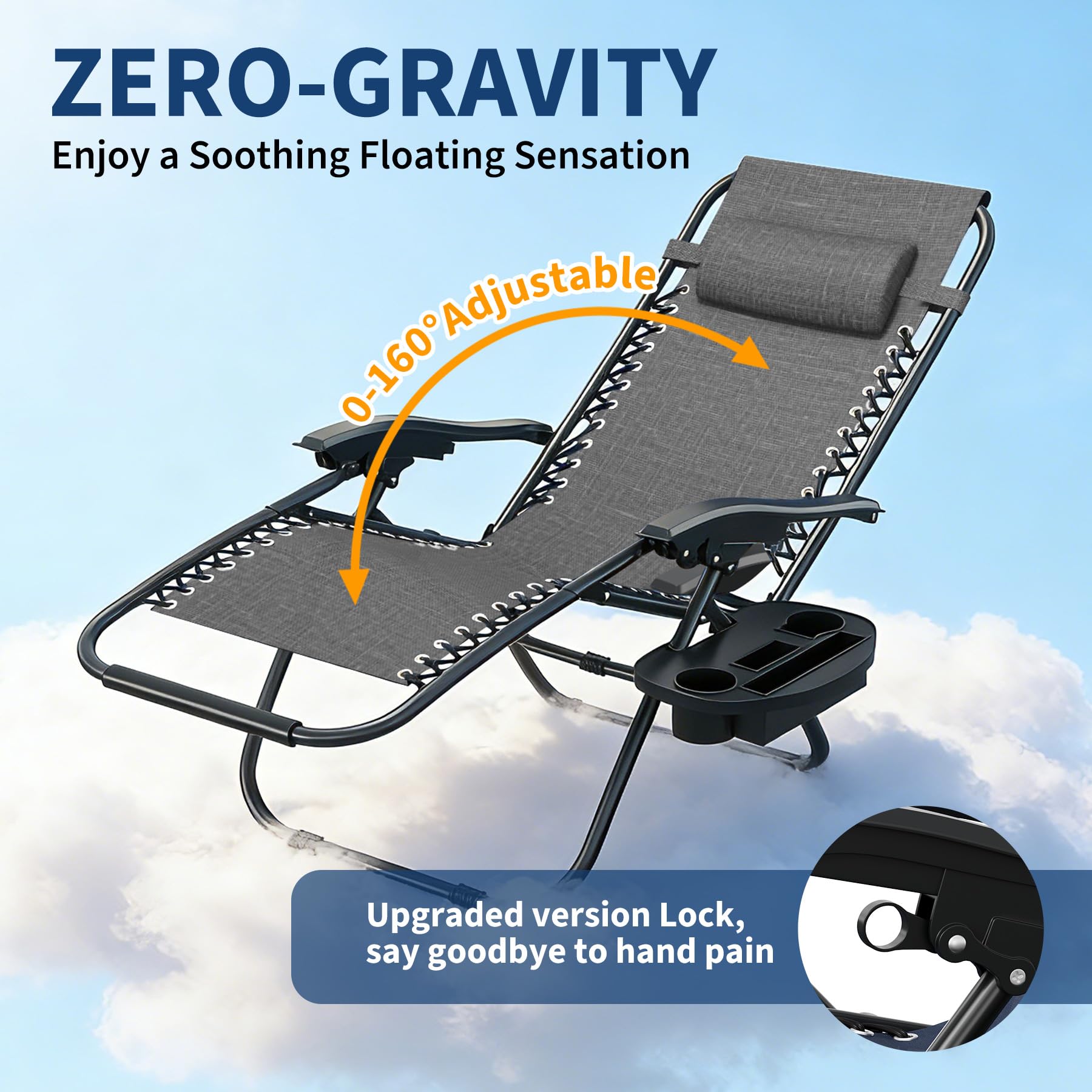 Fauteuil pliable léger – facile à transporter et ranger