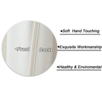 Rideaux courts imperméables Garvee pour café, en PVC, pour cuisine et salle de bain, 2 x 30 x 91,4 cm, semi-transparents, texture en relief