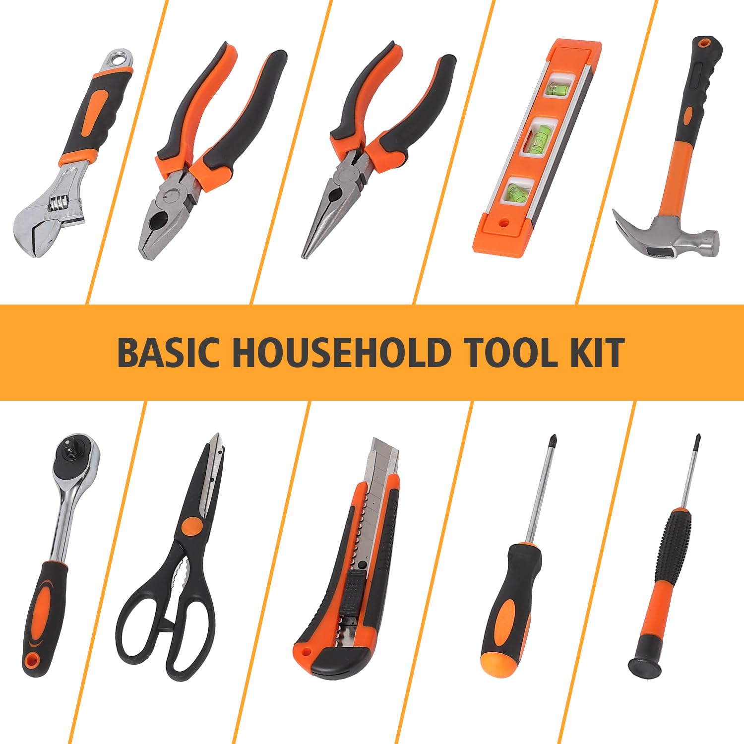 Coffret d'outils Garvee 247 pièces – cliquet 72 dents, acier de haute qualité pour voiture, maison et atelier professionnel