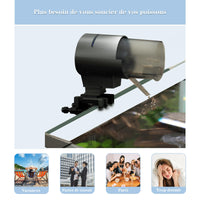 Distributeur automatique de nourriture pour poissons Garvee 210 ml avec 3 options de minuterie et couvercle de conservation de la fraîcheur pour aquariums et vacances