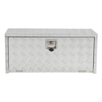 Coffre à outils Garvee 24 pouces en aluminium, sous châssis, résistant aux intempéries, sécurisé et robuste, pour camionnettes et camping-cars