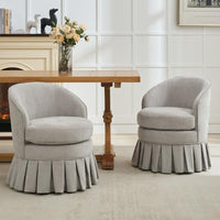 Garvee Fauteuil Moderne Mid-Century Pastel, Bois Naturel, Coussin Ergonomique, Compact et Confortable, pour Salon, Chambre et Coin Détente