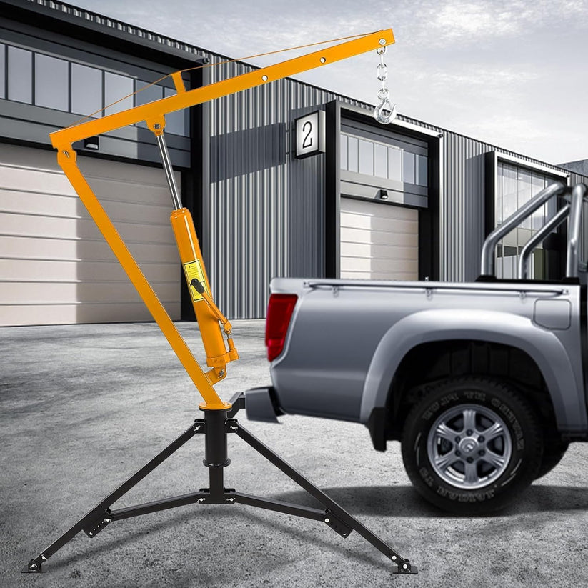 Grue d'attelage portable pour camionnette avec montage direct