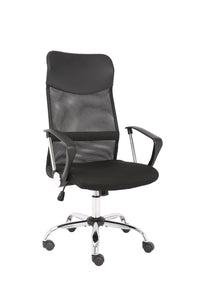 Chaise de bureau ergonomique Garvee avec soutien lombaire, appui-tête et accoudoirs réglables, idéale pour le bureau et le gaming. Hauteur réglable. Couleur : noire.