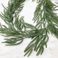 Décoration de Noël en pin GARVEE, 200 cm, vert réaliste, en PVC durable, pour la maison, les mariages et Noël