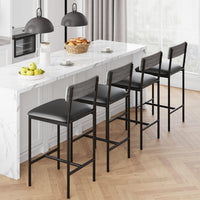 GARVEE Ensemble cuisine compact avec chaise haute et table pour bar, petits espaces, gain de place, durable, facile à nettoyer