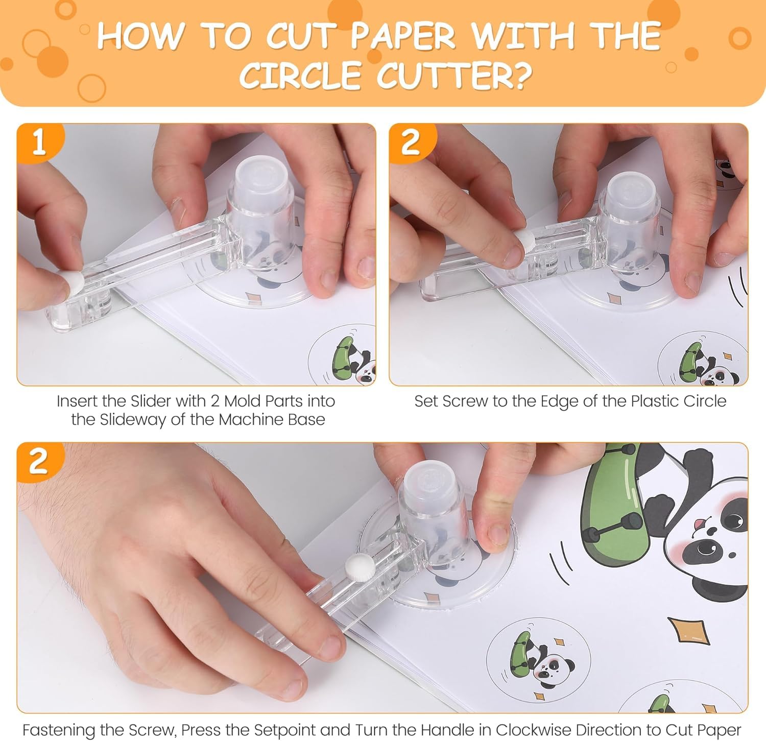Machine à boutons Garvee – Machine à boutons 25/32/58 mm en plastique ABS pour enfants, projets de loisirs créatifs et cadeaux DIY